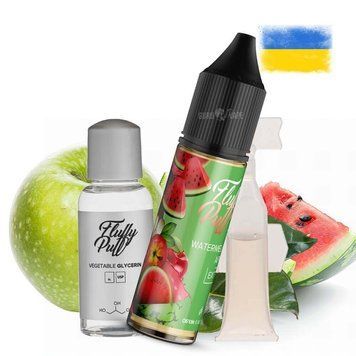 Жижа для пода Fluffy Puff Salt 50 мг (15 мл) Watermelon Apple