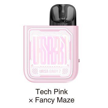 Pod-система Lost Vape Ursa Baby 2 (900mAh) 2.5мл Tech Pink x Fancy Maze