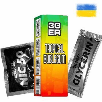 Набор 3Ger Salt 50 мг (30 мл) Tropical Bubblegum