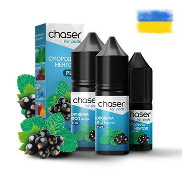 Чейзер Pods Plus Salt 15 мл 50 мг Ментол Смородина