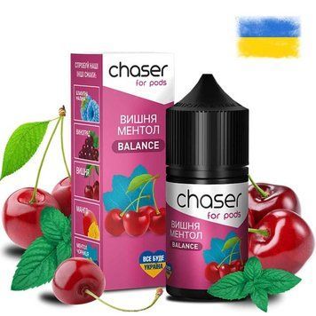 Chaser for Pods Plus Salt 30 мл 50 мг Вишня Ментол