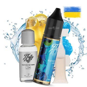 Набор Fluffy Puff Salt 50 мг (15 мл) Blue Raspberry Lemonade