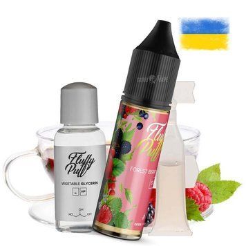Набор Fluffy Puff Salt 50 мг (15 мл) Forest Berry Tea