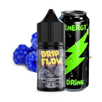 Набір Drip Flow Salt 50 мг (30 мл) Blue Raspberry Energy