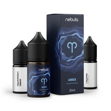 Набір Nebula Zodiac Line Aries 30 мл 50 мг &mdash; сольова рідина чорничний мікс для pod-систем