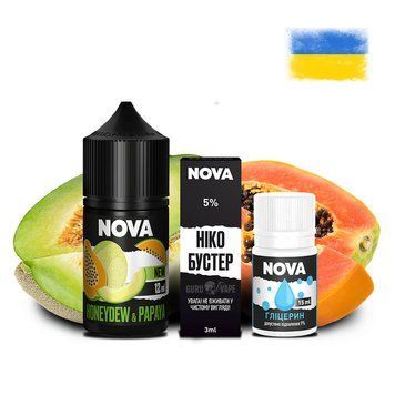 Набор NOVA Salt 50 мг (30 мл) Дыня Папайя
