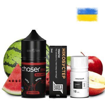 Набор Chaser MIX Salt 50 мг (30 мл) Арбуз Яблоко