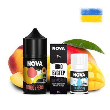 Набор NOVA Salt 50 мг (30 мл) Персик Манго