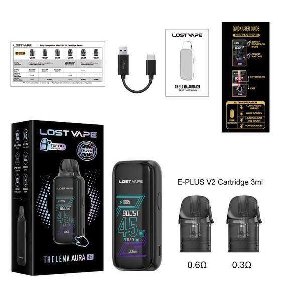 Подик Lost Vape Thelema Aura 45 (1600 мАг)