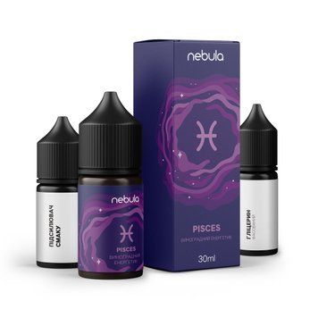 Набір Nebula Zodiac Line Pisces 30 мл 50 мг &mdash; сольова рідина виноградний енергетик для pod-систем