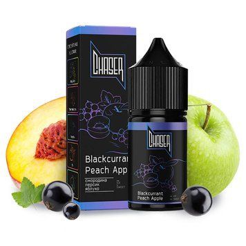 Chaser Black Salt 60 мг 30 мл Blackcurrant Peach Apple