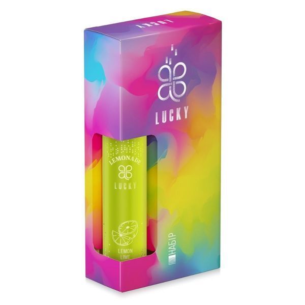 упаковка Lucky Lemon Lime &mdash; набір для самозамісу, цитрусовий смак, сольова рідина 30 мл