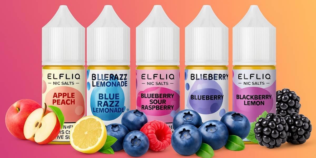 Лінійка смаків Elf Liq Salt 50 мг 30 мл у Guru Vape