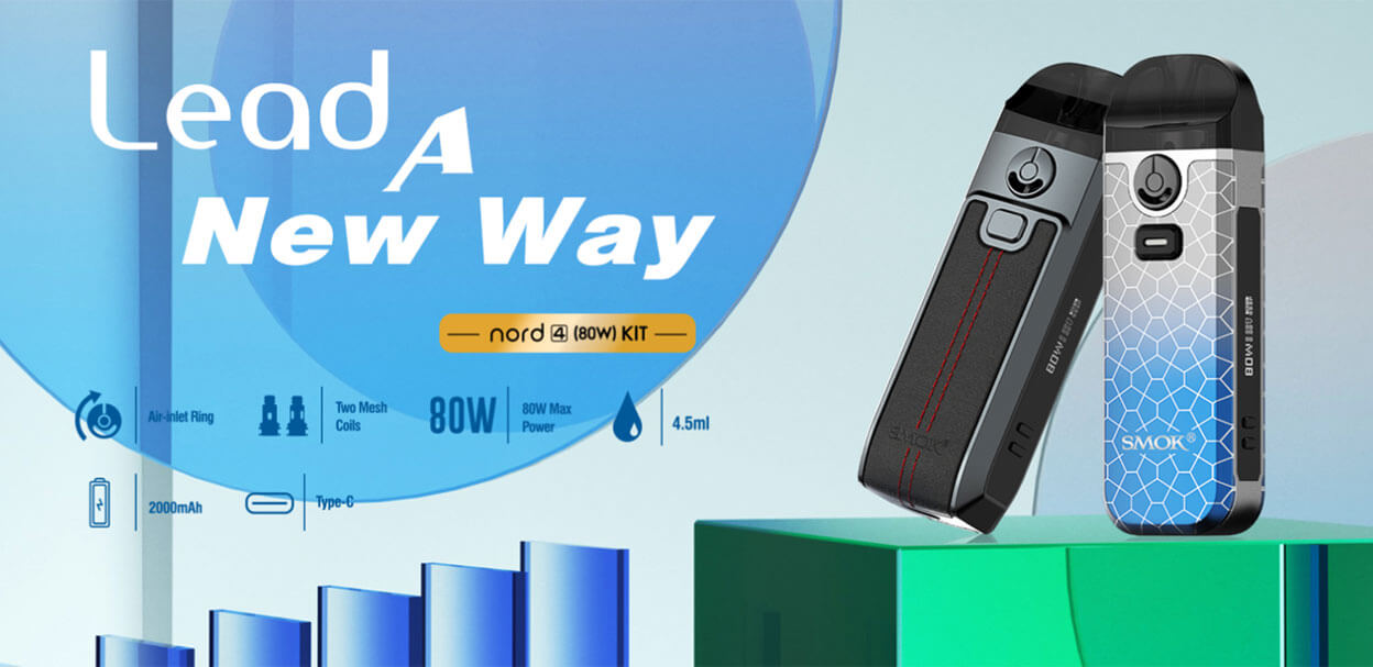 SMOK Nord 4 в компактном корпусе