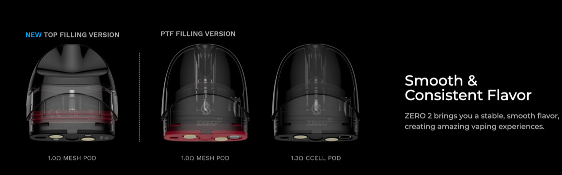 Деталі Vaporesso Zero 2