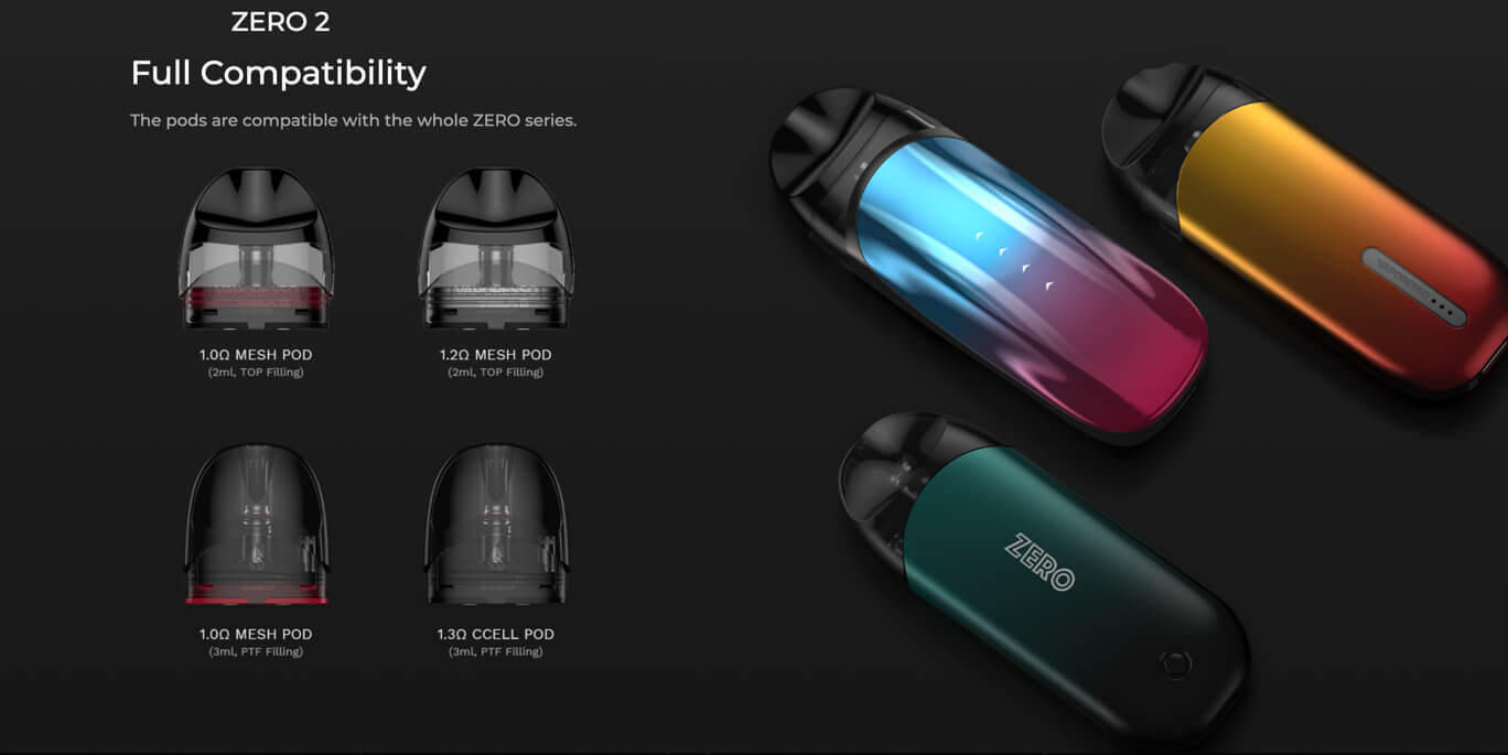 Vaporesso Zero 2 у щоденному користуванні