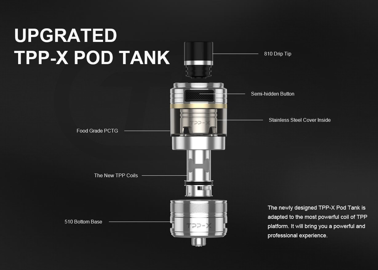 Картридж VOOPOO TPP X для Drag X Pro та Drag S Pro