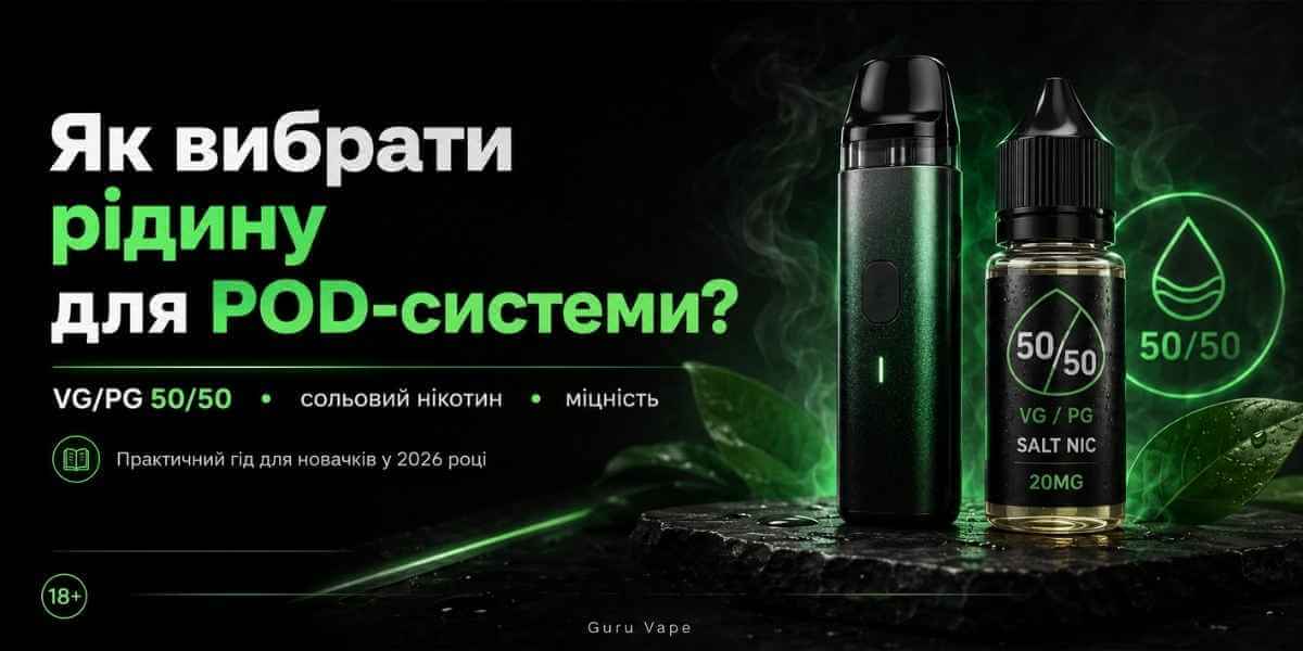 З чого складається рідина для вейпа: база VG/PG, ароматизатори та нікотин