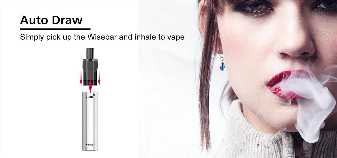 Картриджи с жидкостью для одноразки YUMI Wisebar 5%
